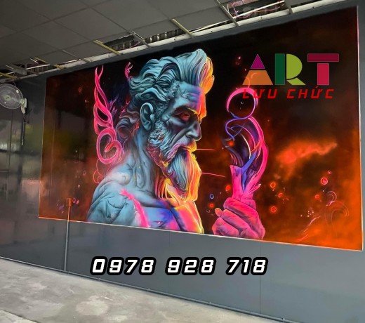 Vẽ Tranh Tường 3D Tại Gia Kiệm