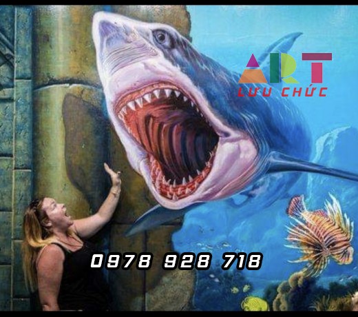 Vẽ Tranh Tường Phong Cảnh